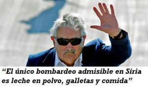 Le seul bombardement admissible en Syrie, c 'est du lait en poudre, des biscottes et de la nourriture
