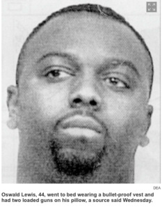 Guyana born, 44-year-old Oswald Lewis