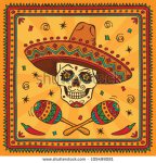 stock-vector-mexican-sugar-skull-cartoon-vector-version-109499081 mexique